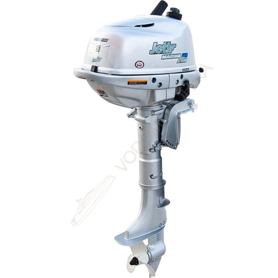 Лодочный мотор JET F5 BMS Silver 5 л.с. четырехтактный