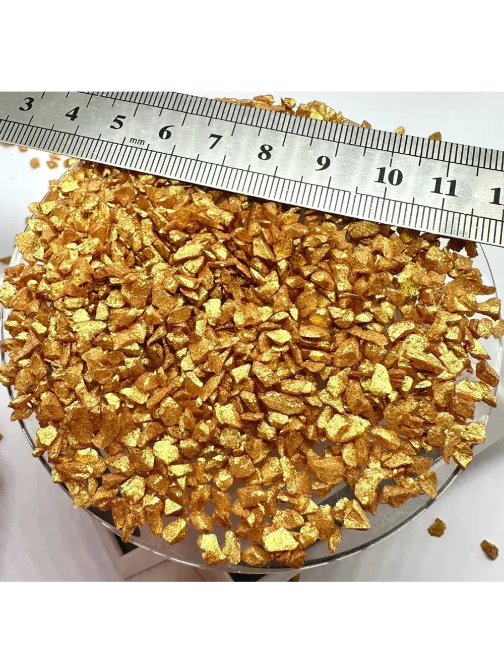 Стеклянная крошка Терракотовая фракция № 2