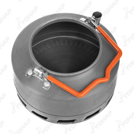 Чайник Helios анодированный алюминий c радиатором CAMPSOR-200L1