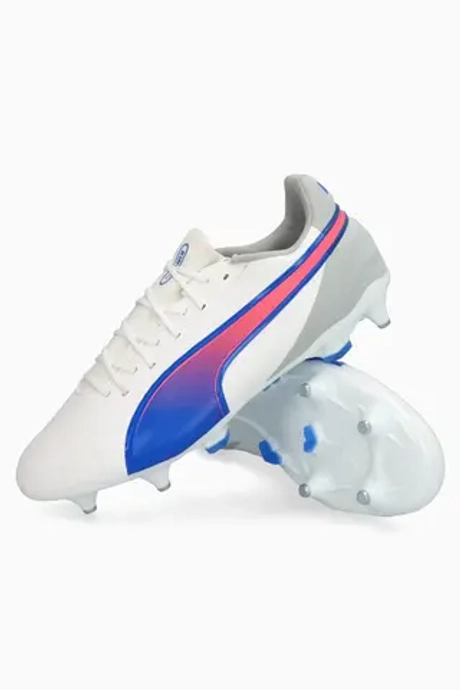 Бутсы Puma King Match MxSG - белый