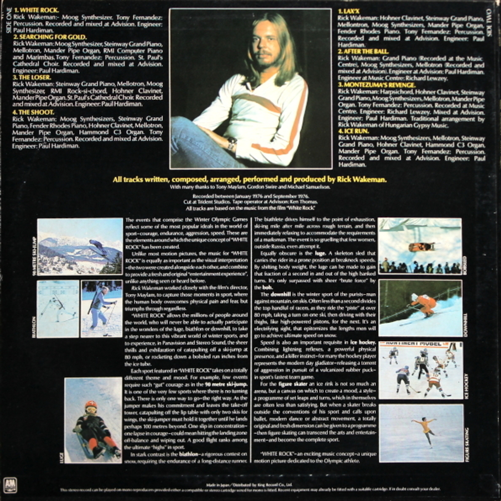 Rick Wakeman / White Rock (LP)