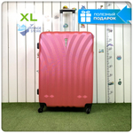 Большой чемодан L'Case Phuket, розовый