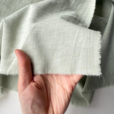 Фактурный хлопок «Рельеф» Мятный