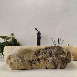 Раковина из оникса Erozy Green EO-02205 50x38x15 см