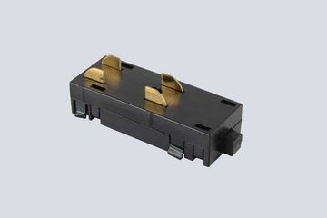 Соединитель питания прямой для накладного шинопровода 220V CLT 0.205 03 BL SPACE 220 Crystal Lux