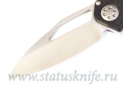 Нож Marfione Custom Matrix 2-Tone Stonewash M390 CFфотография - 3