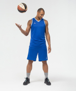 Майка баскетбольная PerformDry Division Star, синий