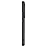 Чехол для Xiaomi Redmi Note 14 с MagSafe черный с прозрачной матовой задней панелью WLONS