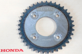 41201-KWW-651. SPROCKET COMP., FINAL DRIVEN (37T). Rear sprocket Honda Wave, Dream, Supercub. 420-37T