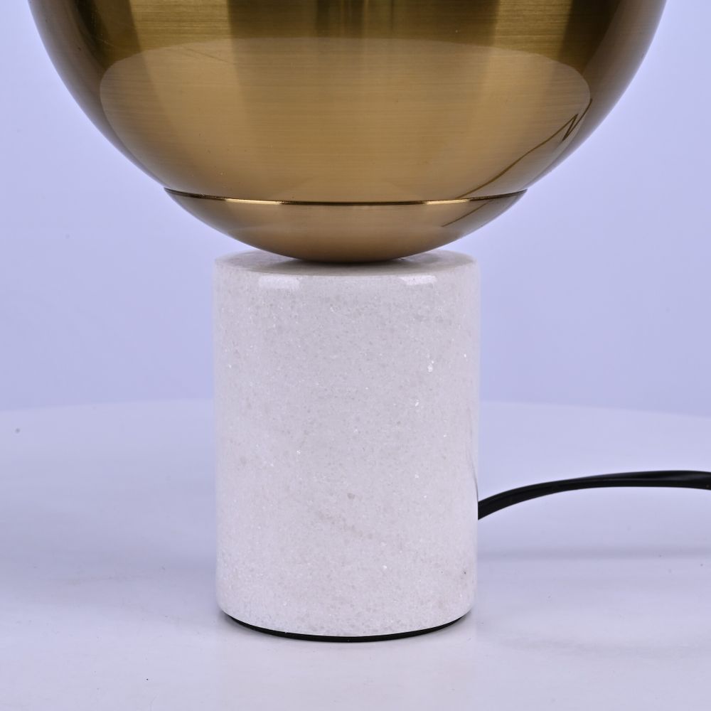 Настольная лампа Geneva Globe Marble