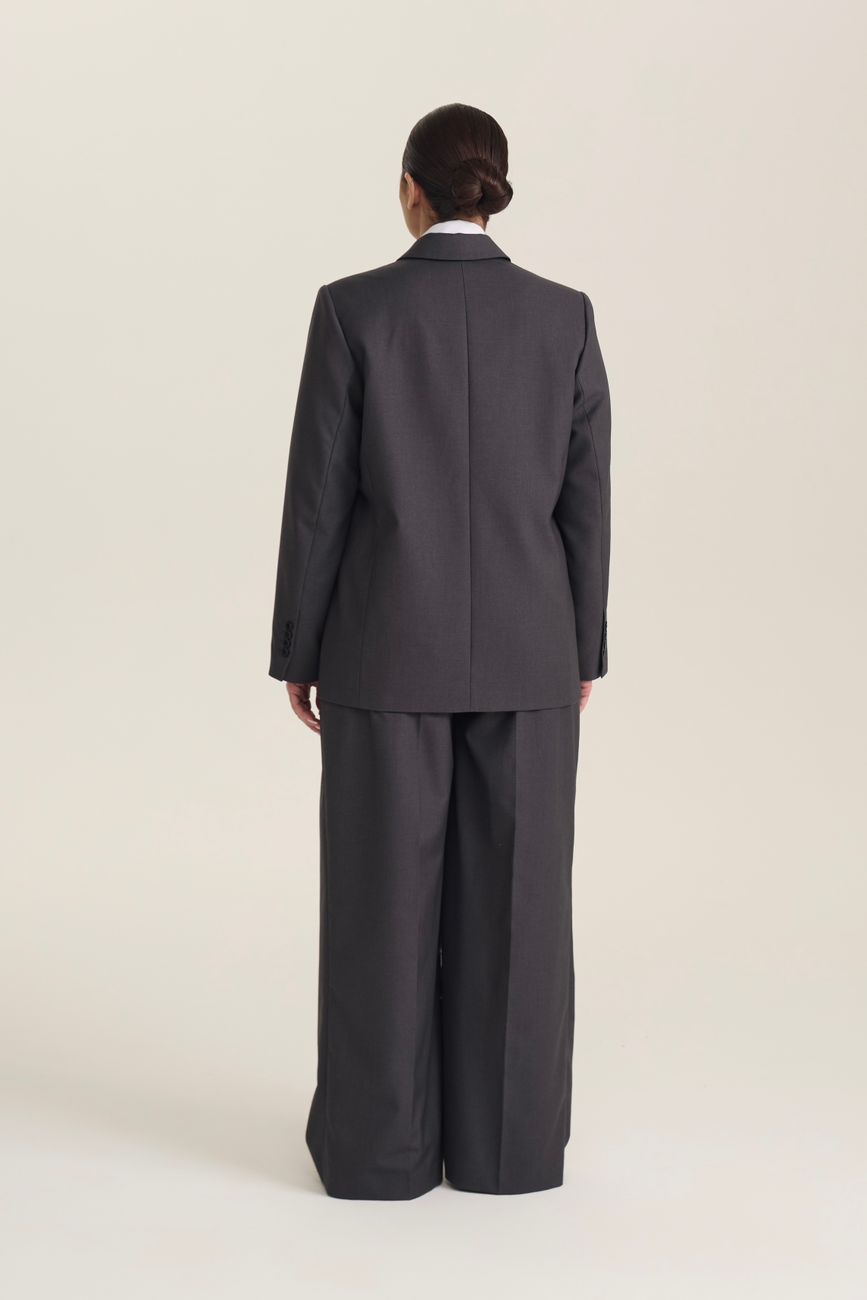 Брюки со стрелками, темно-серый