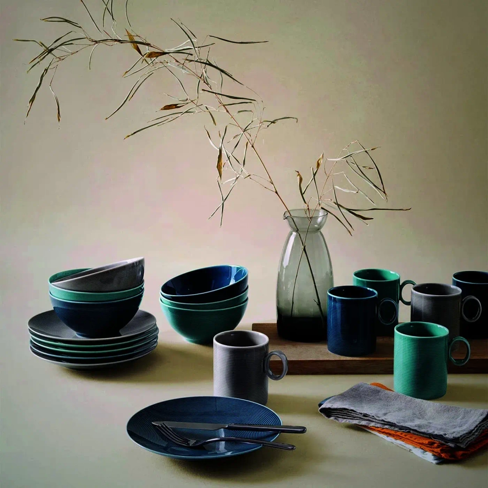 Thomas Rosenthal Group Кофейно-столовый набор Loft Colour на 2 персоны ледяной синий