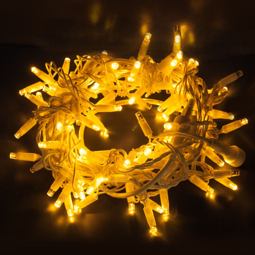 Гирлянда нить 20м IP65 400-102 теплый белый