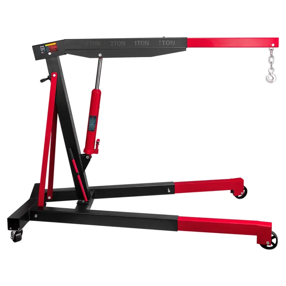 Кран гидравлический 3т FORCEKRAFT FK-TRA30502B (из 2-х частей)