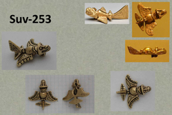 Подвеска. Дракон с завитками