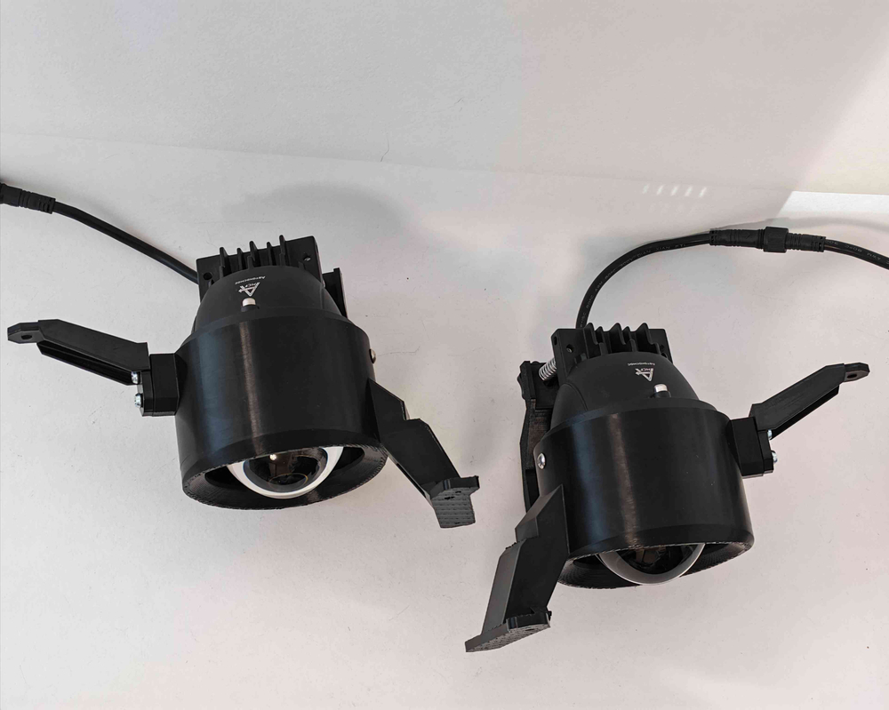 M-22 ПТФ Subaru Ближний, линзы ( Chevrolet Cruze, J300 2008-2012 ), светодиодные противотуманные фары, M-22 (10110)  (2 шт. / комплект)