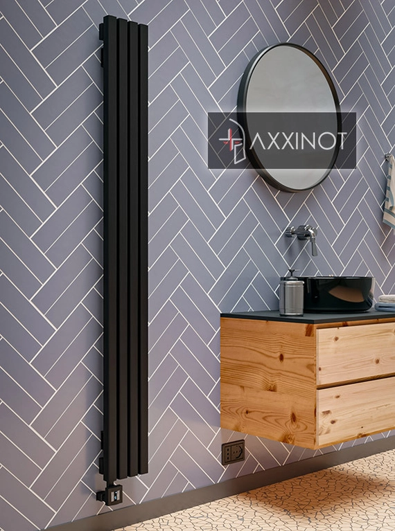 Axxinot Fortalla VE 1000 - вертикальный электрический трубчатый радиатор высотой 1000 мм