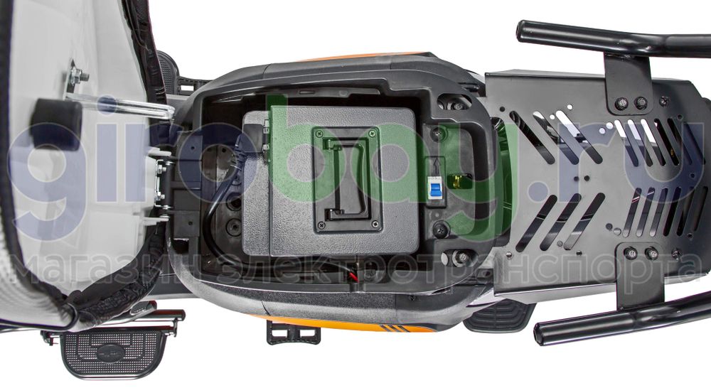 Электроскутер WENBOX U7 1500W (60V/45Ah) - Серый фото №13