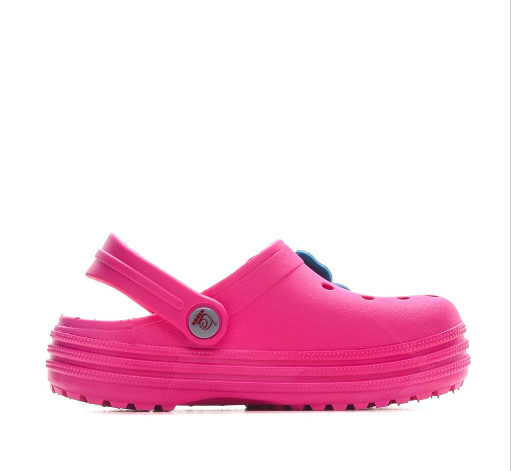 Сабо детские Kaury Hippo 1332ВД, Фуксия-бабочка