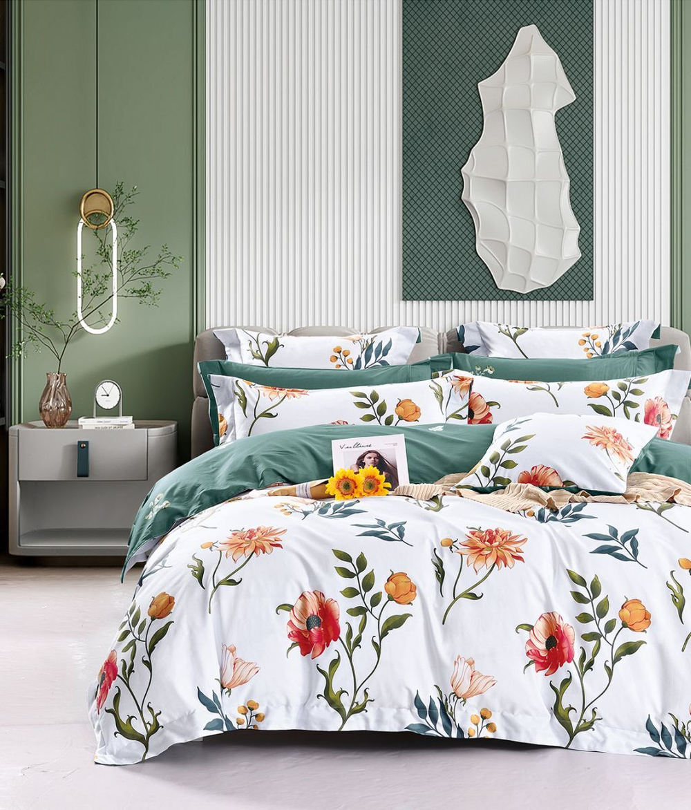 Постельное белье 1.5 спальное Asabella 1857-4S