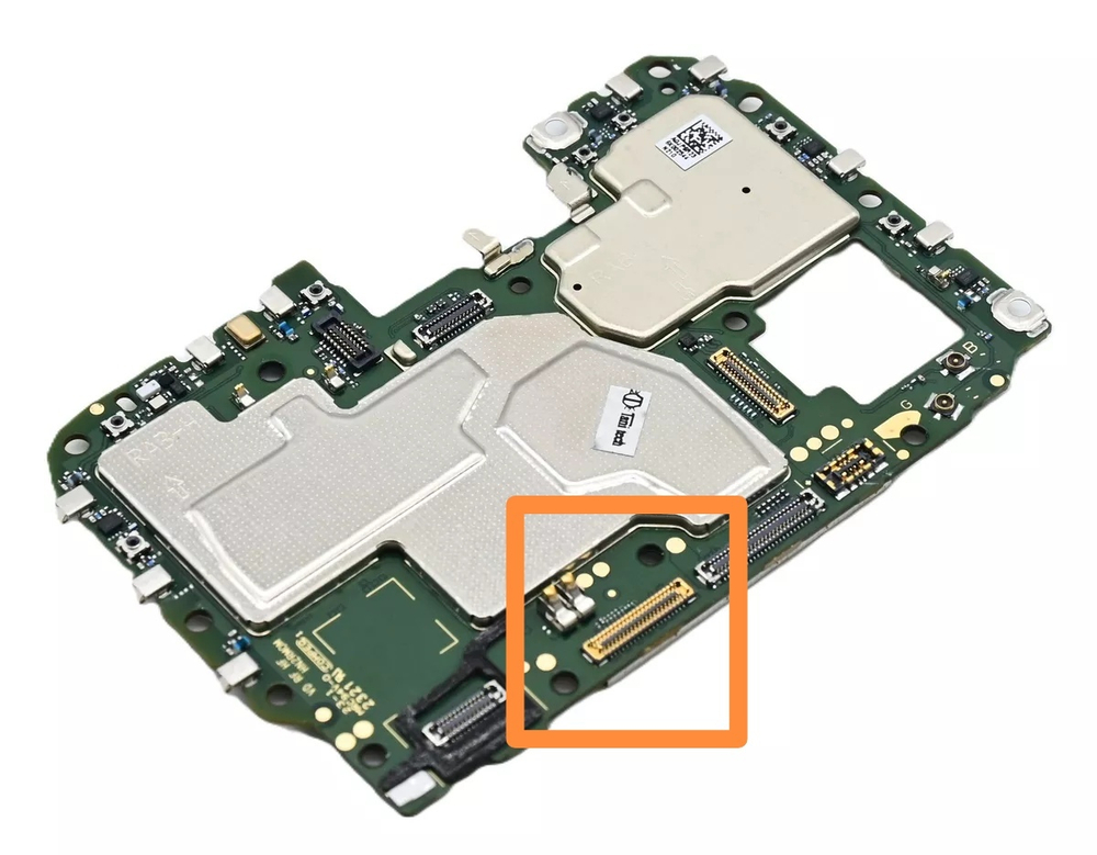 Honor X9a (RMO-NX1) / FPC коннектор дисплея (на плату)