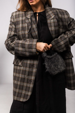 Пиджак Zoe, коричневая клетка