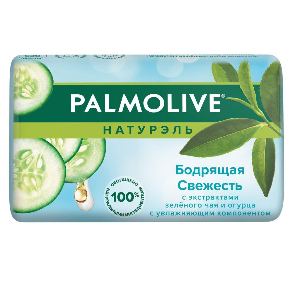 Palmolive МЫЛО Зел. чай +огурец (бодр.св.) 90гр *6*72