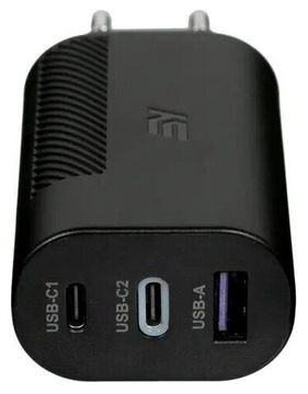 Сетевое зарядное устройство KEYRON WHC-GaN-A2C-63 черный