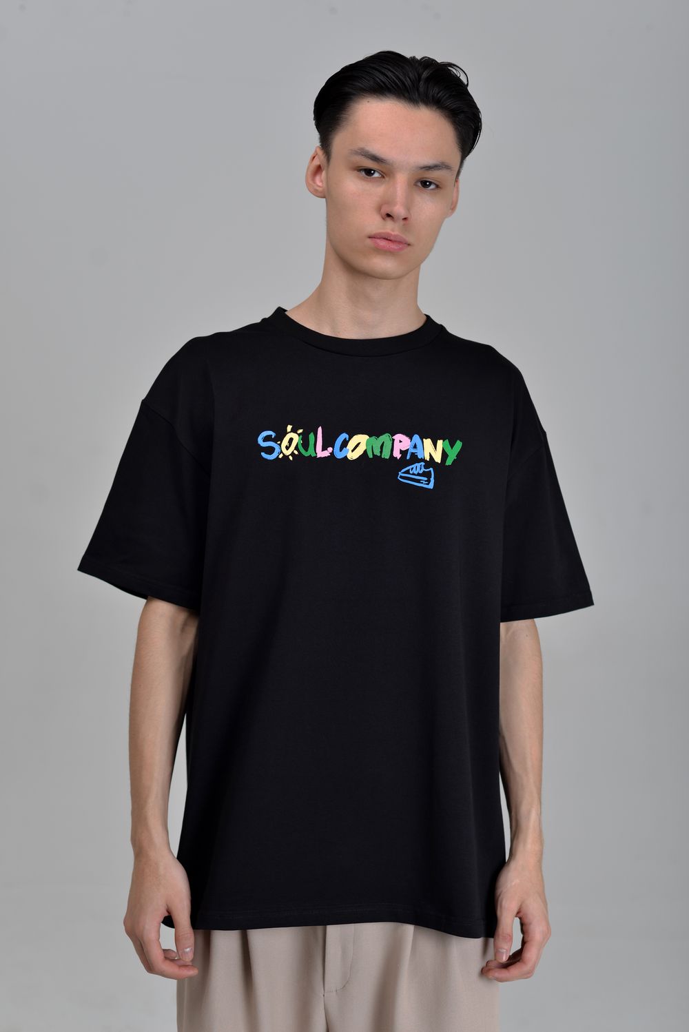 Футболка Soul Company Logo  Черная