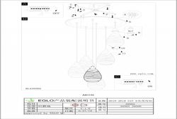 Подвесной светильник Eglo Siracusa 39508