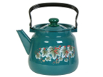 Чайник 3,5л с рисунком бирюзовый