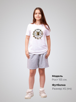 Футболка с принтом "Пермский звериный стиль"