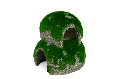 Декоративная композиция PRIME Нерестовик с мхом двойной 9.2х8.2х9.5см