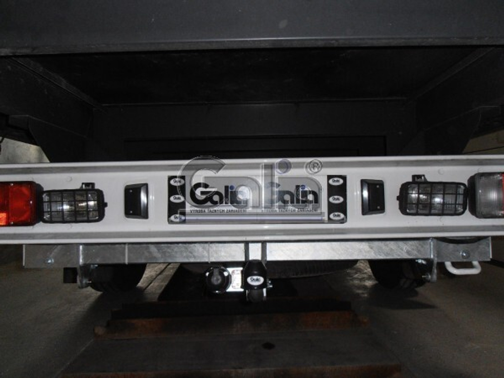 Фаркоп оцинкованный Galia C045A для Citroen Jumper 2006-, FIAT Ducato III 2006-, Peugeot Boxer 2006- платформа(паспорт и сертификат в комплекте)(без электрики)