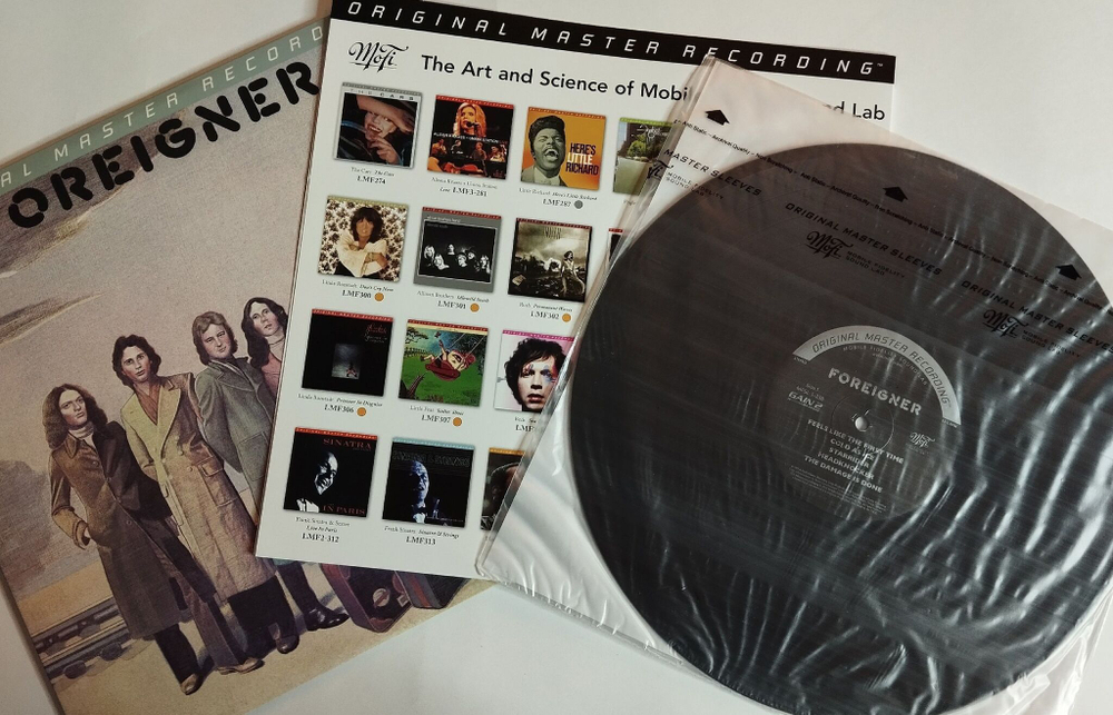 Винтажная виниловая пластинка LP Foreigner (USA 2010) (Original Master Recording)