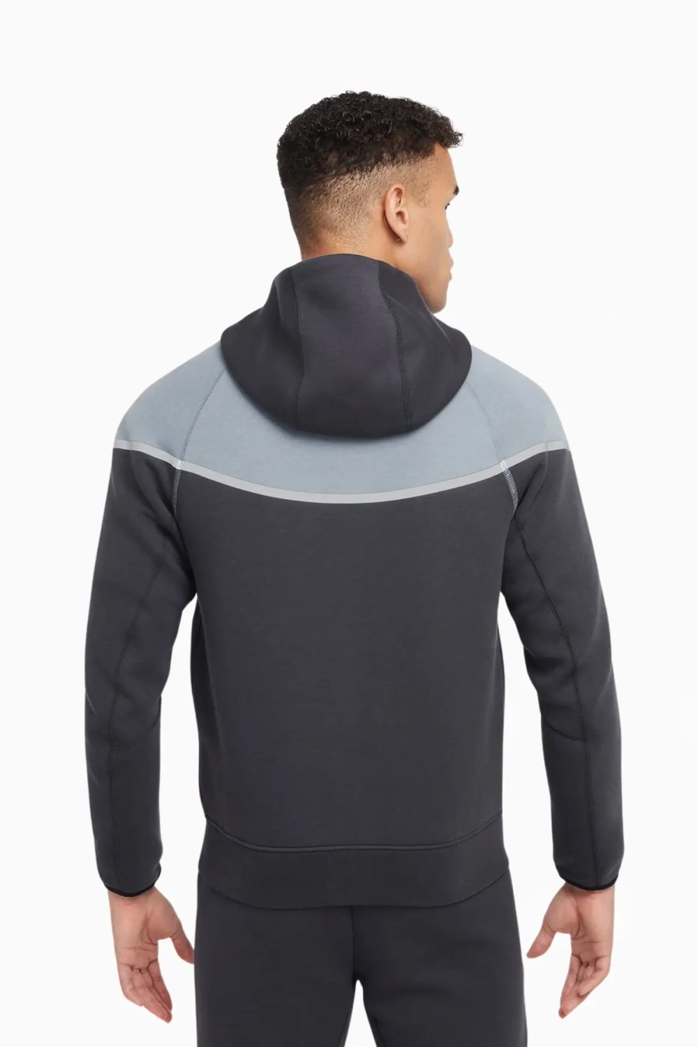 Кофта Nike Sportswear Tech Fleece Windrunner - серый