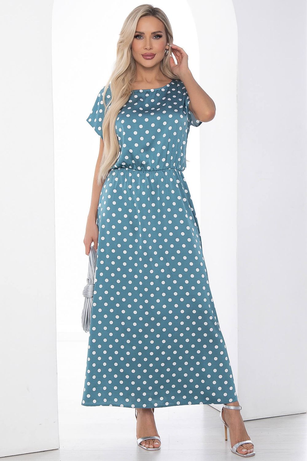 Платье Кейтлин бирюзовое П10140 LT Collection