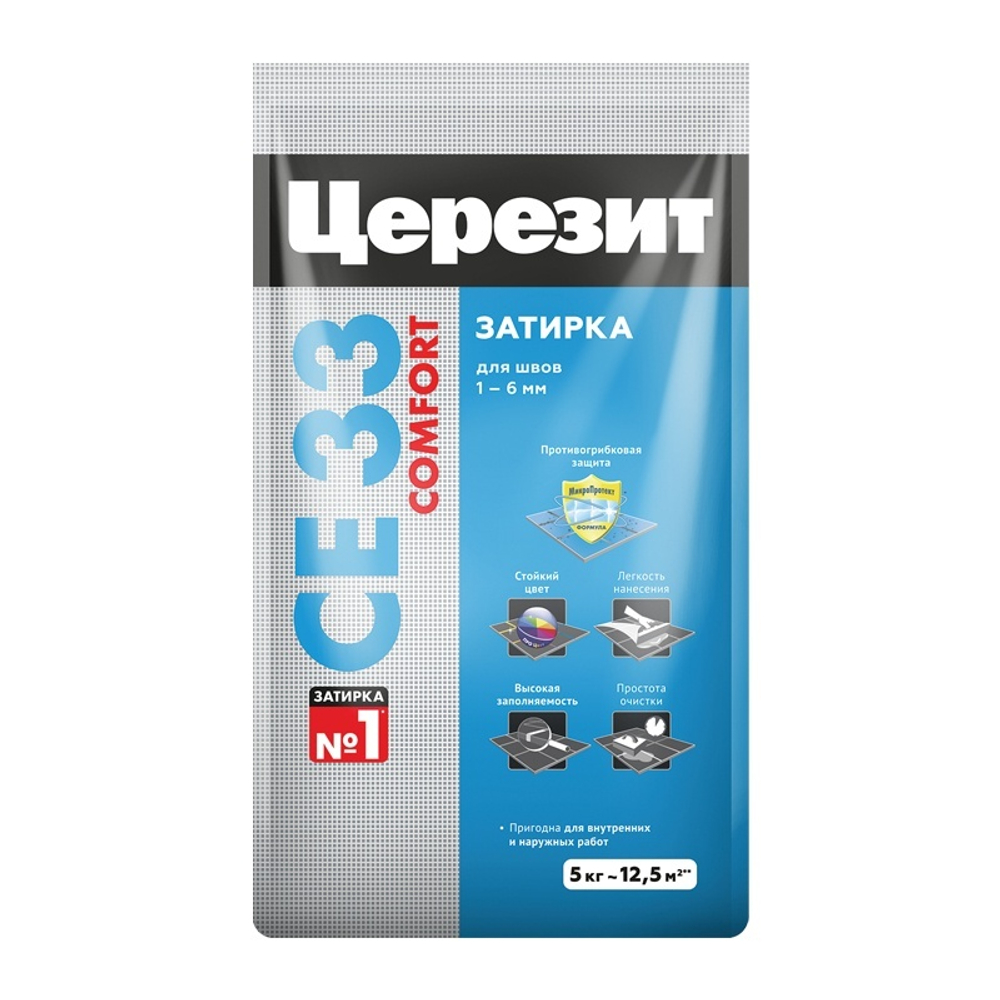 Затирка Церезит CE 33, 5 кг