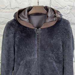 Двухсторонняя куртка с мехом Loro Piana