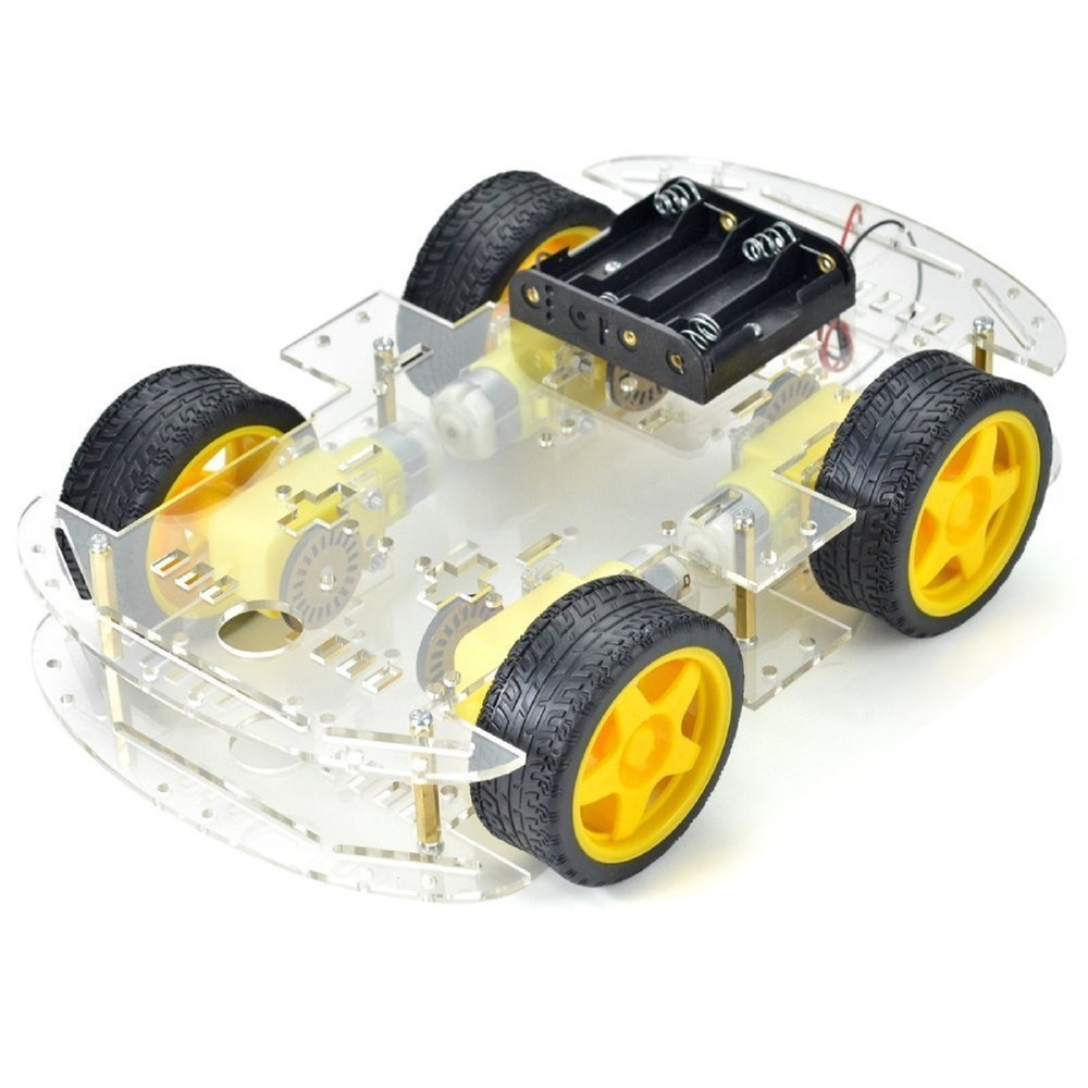 4WD смарт шасси для конструирования и робототехники (4WD робот ARDUINO)