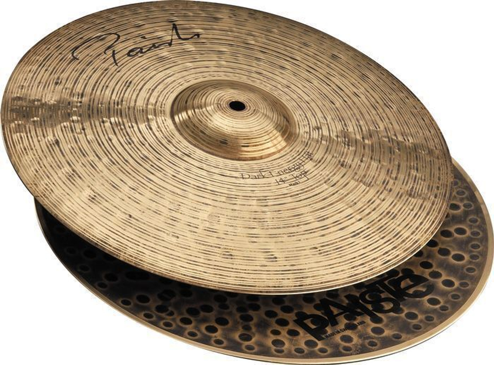 Тарелка Hi-Hat (Пара) Paiste 14" Dark Energy Hi-Hat Mark I