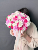 Цветы в коробке «Нежность»