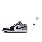 Jordan 1 Low Se White Fire Red Black Matte Silver