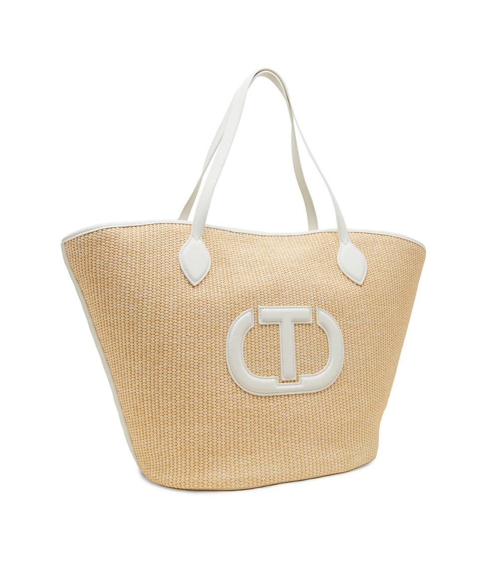 Сумка-шопер TOTE TWINSET - бежевый(241TD8140)