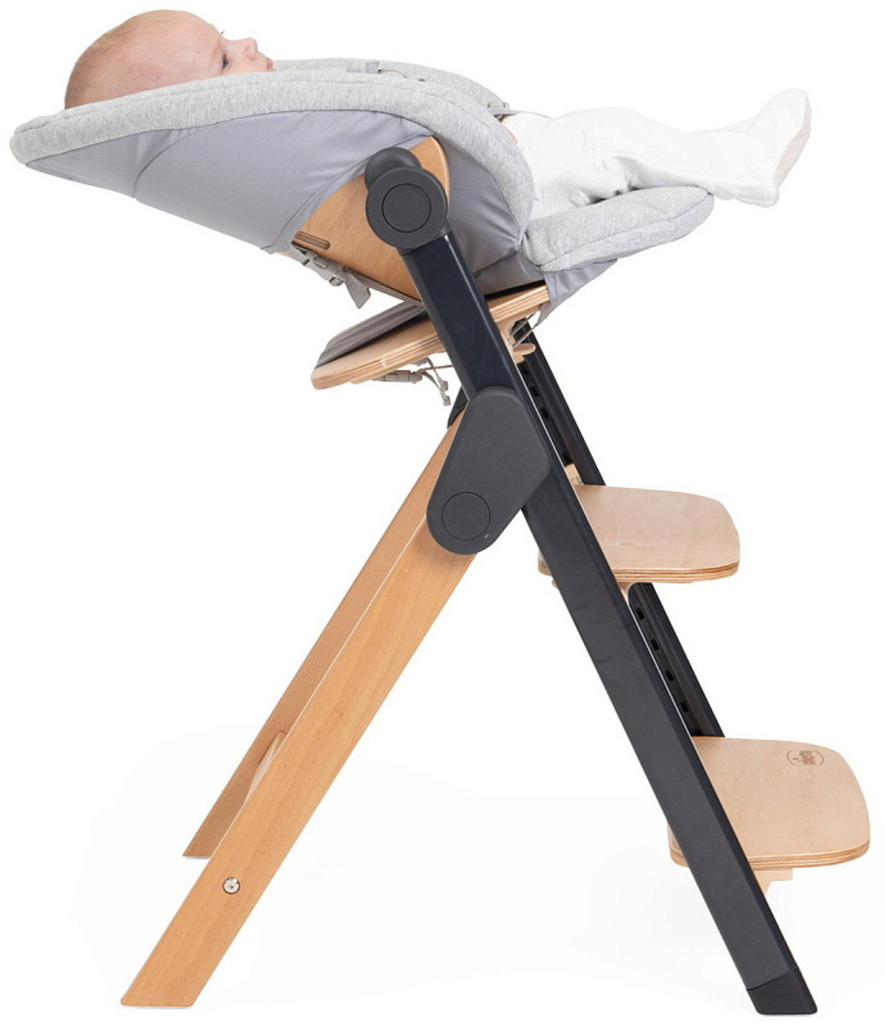 Стульчик для кормления Chicco Meraviglia растущий Ebony-черный