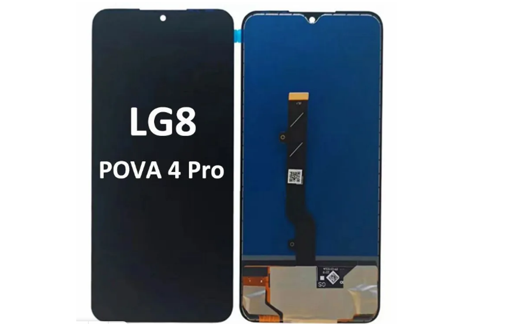 Дисплей для Tecno Pova 4 Pro с тачскрином Черный - (In-Cell)