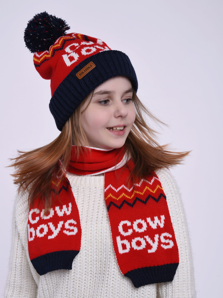 Комплект детский (Шапка+Шарф)