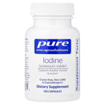 Pure Encapsulations, йод, 120 капсул (225 мкг в 1 капсуле)