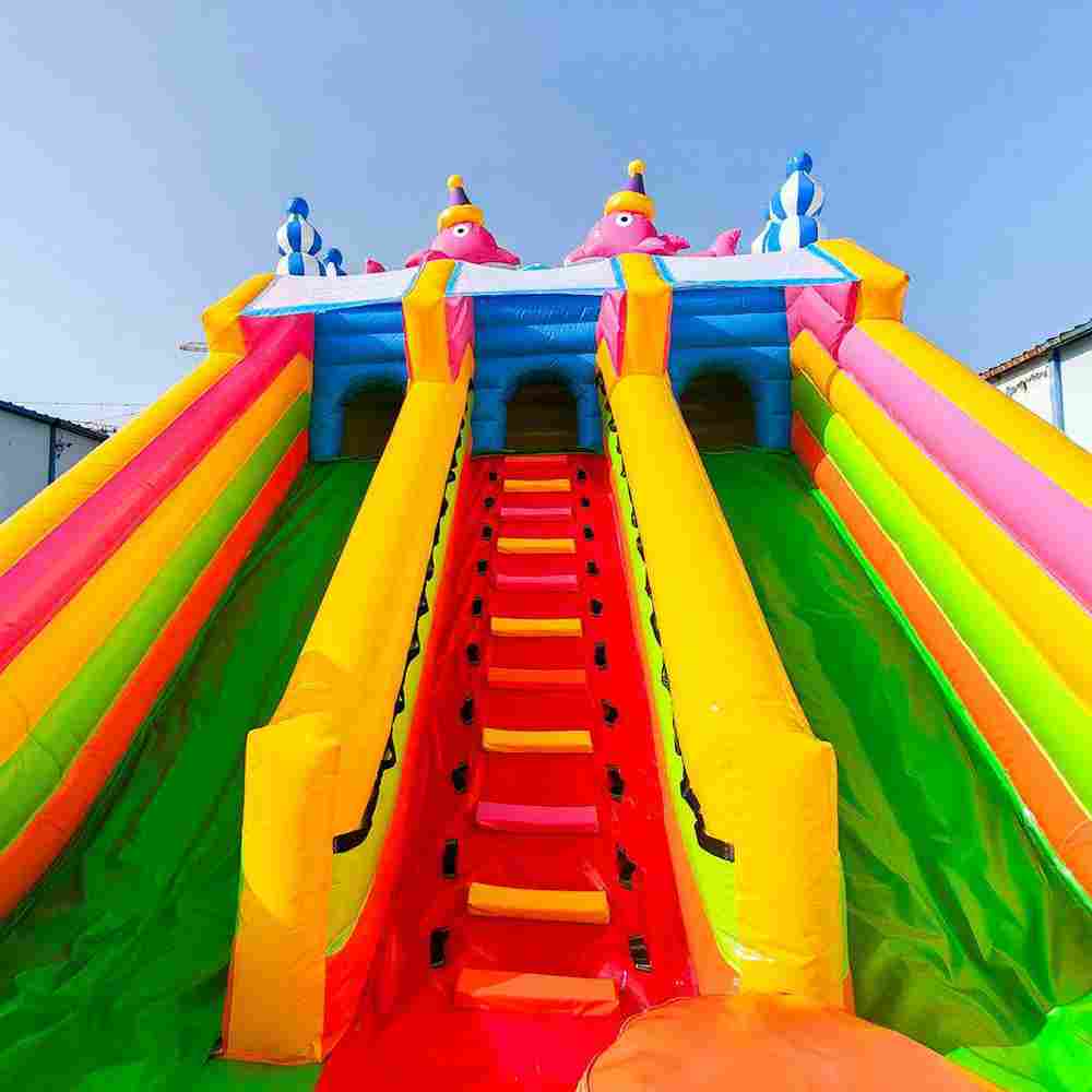 Коммерческий надувной батут «В гостях у дельфинов 2», 10*5*5 м