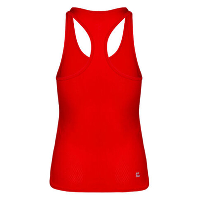Женская теннисная майка BIDI BADU Mea Tech Tank Top Women - Red